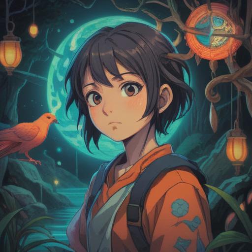 A serene and mystical scene depicting the concept of tinnitus at 7 PM as a spiritual sign, a tranquil evening atmosphere, shimmering stars in a twilight sky, a person meditating peacefully, gentle waves of sound visualized as colorful wisps, soft glowing light surrounding the individual, embodying a sense of harmony and balance, filled with symbolism and tranquility, 4k