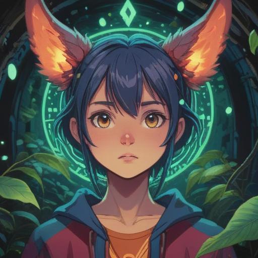 A serene and ethereal scene depicting a person with glowing ears, surrounded by soft, radiant energy, symbolizing a spiritual awakening, nature elements like gentle flowers and flowing water, a tranquil atmosphere, subtle light effects, a sense of harmony and connection, 4k