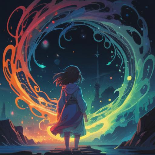 A mystical spiritual item glowing softly, intricate patterns of energy swirling around it, ethereal light emanating, a serene and calming atmosphere, elements of nature surrounding it, such as crystals and plants, a sense of harmony and tranquility, detailed textures, bright colors, 4k