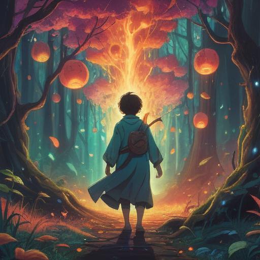 A surreal scene depicting a person witnessing an accident, ethereal light surrounding the moment, symbolic representation of life and death, spiritual awakening through chaos, contrasting emotions of shock and enlightenment, deep reflections on fate, vivid colors capturing the moment, dreamlike atmosphere, 4k