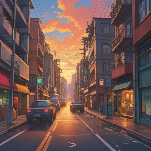 A serene scene depicting a mystical aura surrounding a traffic accident, soft light illuminating the area, ethereal beings guiding the recovery, symbolic elements representing transformation and healing, calm expressions on witnesses, surrounded by nature, vivid colors, harmonious atmosphere, 4k