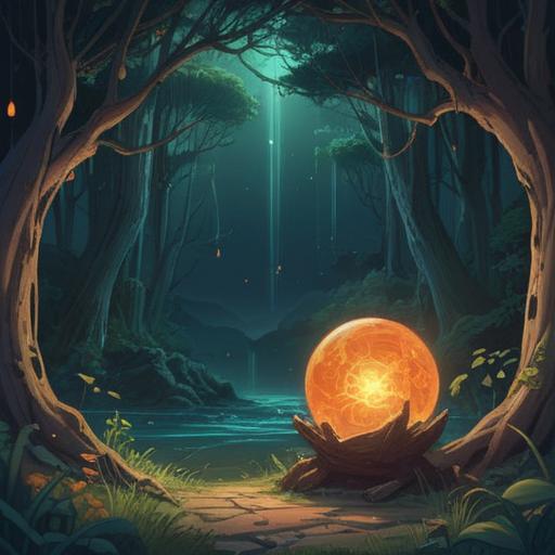 A serene and contemplative scene depicting a spiritual item for mental clarity before death, soft glowing light around the object, peaceful setting with nature, intricate details of the item, harmonious colors blending with the surroundings, tranquil atmosphere, symbolic elements representing peace and closure, 4k