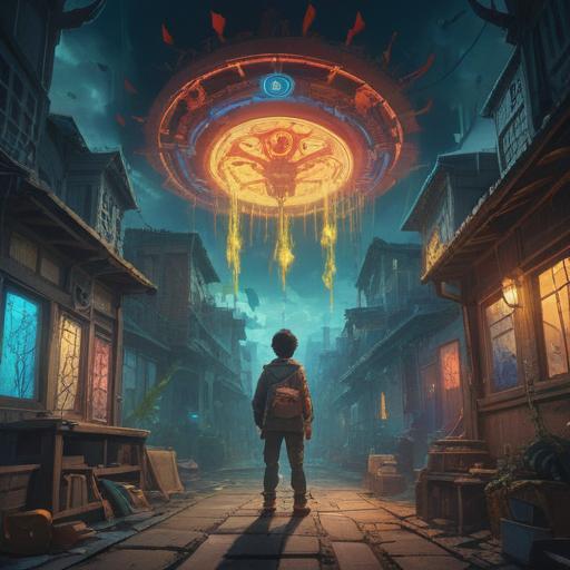 A visually striking representation of the concept