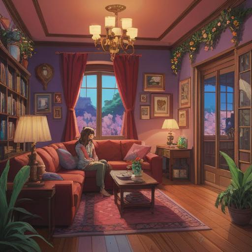 A thoughtful and serene scene depicting a couple in a cozy living room, surrounded by symbols of hope and fertility, such as blooming flowers, baby shoes, and a calendar marked with important dates, warm lighting creating a comforting atmosphere, gentle expressions on their faces, softly decorated with personal touches, reflective mood, 4k