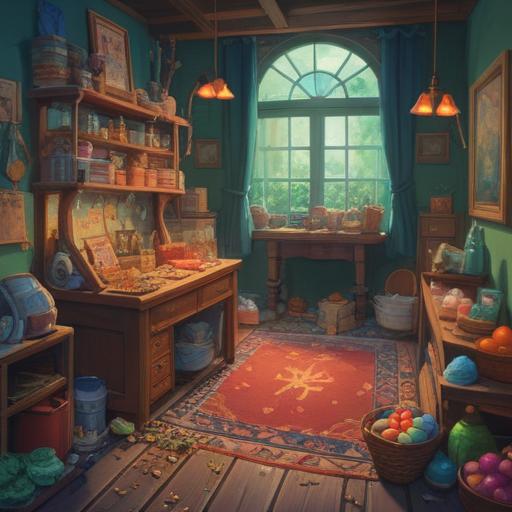 A serene still life composition, showcasing a collection of unique and vibrant lucky charms, representing a life choice of not having children, thoughtful symbolism, a calming atmosphere, diverse textures, harmonious color palette, gentle lighting, inviting and reflective mood, 4k,