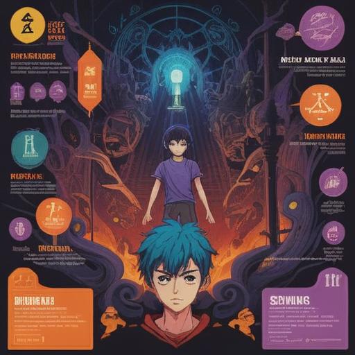 A visually engaging infographic, organized layout, clear headings, vibrant colors, easy-to-read typography, icons representing different sections, content summarization, visually appealing data representation, educational purpose, digital design