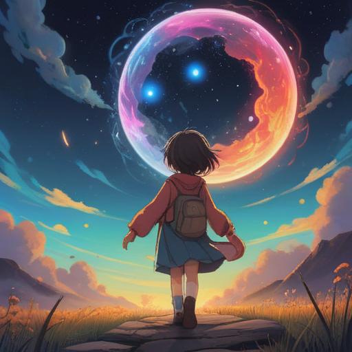 A spiritual perspective on the signs sent to a child's soul, ethereal light surrounding the child, gentle whispers in the air, celestial symbols hovering above, a serene landscape of soft clouds and stars, angelic presence guiding the child, vibrant colors representing emotions, a sense of wonder and protection, 4k