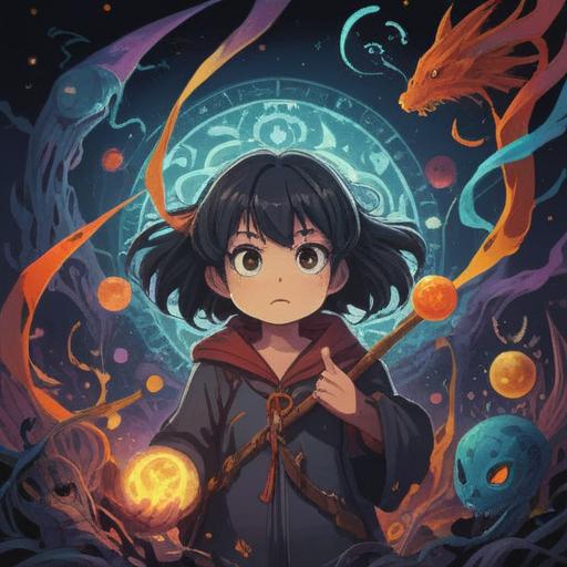 A conceptual illustration depicting the spiritual signs gained from hating children, abstract symbols representing enlightenment and inner peace, contrasting dark and light colors, serene atmosphere, thoughtful expression, mystical elements intertwined, dreamlike quality, 4k