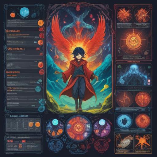 A creative and organized infographic, visually depicting various categories and their summaries, clear sections with icons, vibrant colors, easy-to-read typography, structured layout, engaging visuals, informative elements, modern design, 4k