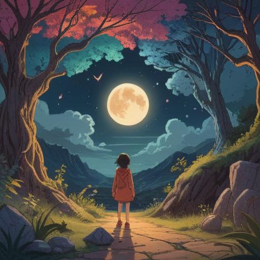 A thought-provoking illustration depicting the spiritual sign of