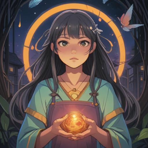 A serene illustration depicting the spiritual significance of disconnection with a sister, ethereal glow, contrasting emotions, symbolic elements representing unity and separation, a tranquil landscape reflecting inner conflict, gentle winds blowing through soft trees, a mystical aura surrounding the figures, contemplative expressions, 4k