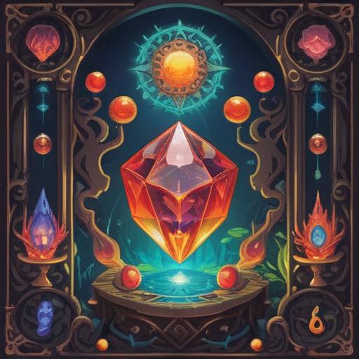 A vibrant illustration showcasing a variety of lucky items meant to improve shoulder health, features a well-designed talisman, an ornate crystal, and a herbal pouch, set against a serene backdrop of a peaceful room, soft sunlight filtering through the window, soothing colors, promoting a sense of wellness and positivity, intricate details on the lucky items, harmonious atmosphere, 4k