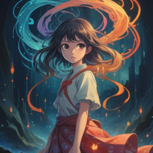 A serene scene depicting an individual surrounded by swirling energy, representing sudden mistakes, delicate wisps of light signaling caution, ethereal symbols of intuition in the air, a sense of alertness, a tranquil environment that conveys spirituality and awareness, soft pastel colors, harmonious composition, 4k