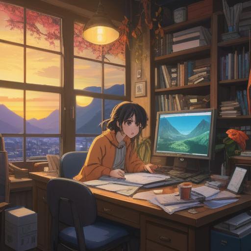 A mystical scene depicting the transformation of workplace troubles into positive outcomes, vibrant and glowing lucky numbers surrounded by ethereal light, symbols of success and prosperity in the foreground, a serene figure meditating amidst a harmonious environment, elements representing resilience and hope, enchanting atmosphere, 4k