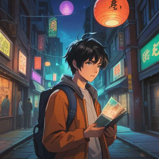 A person dropping a wallet, a spiritual symbol glowing nearby, visual representation of intuition, vibrant colors, urban setting, ethereal light surrounding the situation, peaceful expression on the face, warning signs illustrated in the background, 4k