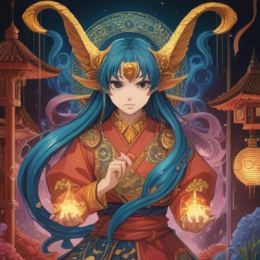 A magical lucky item designed to attract good fortune, shimmering gold and vibrant colors, intricate patterns and symbols, a sparkling four-leaf clover intertwined with a horseshoe, surrounded by twinkling stars and radiant light, enchanting atmosphere, beautifully detailed, 4k