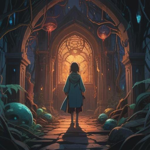 A spiritual illustration depicting signs of guilt awareness, ethereal light, shadowy figures representing inner turmoil, symbols of introspection like mirrors and feathers, a serene yet unsettling landscape, colors shifting between dark and light, a sense of duality and conflict, mystical elements suggesting transformation, 4k