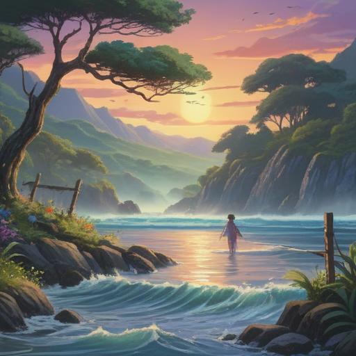 A serene scene depicting an ethereal being in a dreamlike landscape, gentle waves of energy surrounding them, soft light illuminating the figure, symbols of awareness and intuition in the background, a blend of tranquility and alertness, capturing the essence of spiritual signs during overwhelming sleepiness, vibrant colors, calming atmosphere, 4k