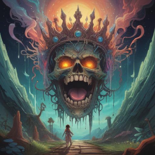 A thought-provoking illustration depicting the spiritual significance of a dental crown falling out, ethereal atmosphere, symbols of transformation and renewal, abstract representations of spiritual awakening, a serene face expressing introspection, dreamlike background with soft colors, interconnectedness of body and spirit, 4k