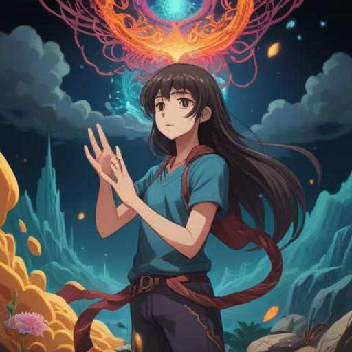 A symbolic illustration representing spiritual signs to heed when experiencing left arm pain, a person holding their left arm in discomfort, surrounded by ethereal light and glowing symbols, subtle aura effects, calming colors, insightful atmosphere, abstract representations of intuition and awareness, 4k