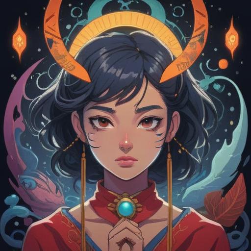 A serene illustration depicting the spiritual significance of an itchy left eyebrow, ethereal elements surrounding a meditative figure, mystical symbols representing intuition and awareness, soft light illuminating the scene, calming colors enhancing the spiritual atmosphere, detailed natural scenery reflecting the connection to self-awareness, 4k