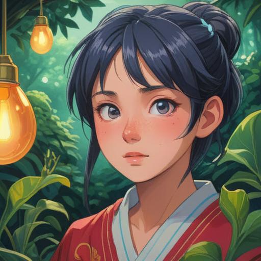 A serene and tranquil scene depicting a person practicing self-care, focusing on facial skincare, emphasizing the left eyebrow area, natural sunlight streaming in through a window, calming colors, gentle expressions, a peaceful atmosphere, elements of mindfulness and balance, detailed background with plants and a cozy room setting, 4k