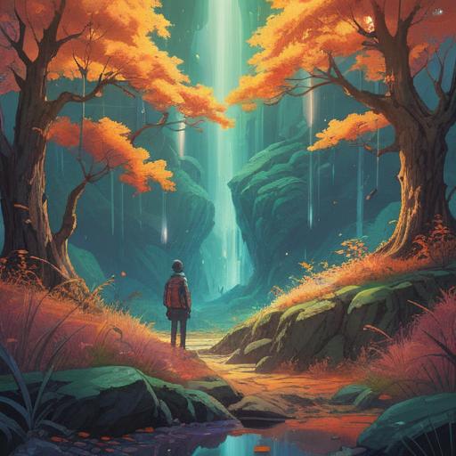 A thoughtful representation of a man experiencing discomfort on his left side, symbolic imagery reflecting spiritual imbalance, serene environment, gentle light illuminating the figure's silhouette, ethereal aura surrounding him, deep connection to inner self, contrasting colors to highlight tension, 4k