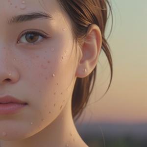 左首にできたニキビとスピリチュアルな意味を解説