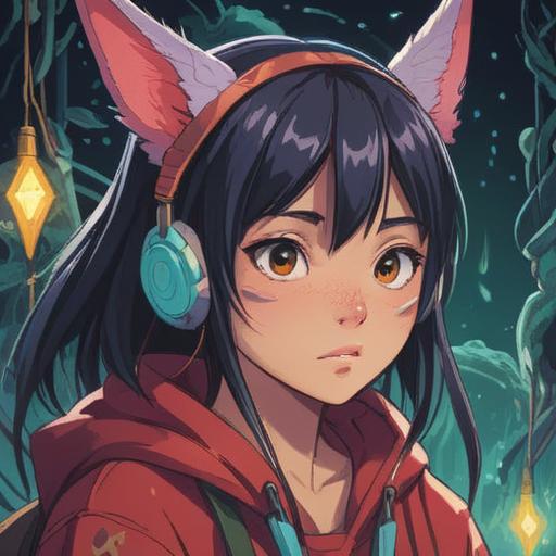 A captivating illustration of a person holding their left ear, visually expressing the sound