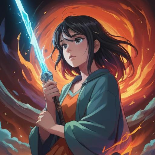 A mystical illustration depicting a person experiencing a sudden sharp pain in their left shoulder, ethereal light surrounding them, symbolic representations of spiritual awakening, a shadowy figure in the background suggesting unseen energies, an aura of colors representing healing and awareness, intentional focus on the shoulder area, elements of nature like feathers and leaves signifying intuition, a serene atmosphere, metaphysical symbols, 4k