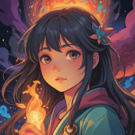 A spiritual illustration representing the pain on the left side, ethereal elements, soft glowing light, symbolic imagery of healing, abstract representation of energy flow, vibrant colors blending with soothing hues, deep emotional resonance, mystical and introspective atmosphere, thought-provoking visual narrative, 4k