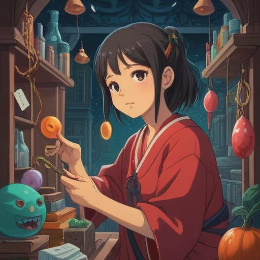 A soothing and empowering illustration, featuring a person gently massaging their left shoulder and neck, surrounded by lucky items like a four-leaf clover, a horseshoe, and a lucky charm, calming colors, warm light illuminating the scene, a sense of relief and comfort, detailed expressions of contentment, tranquil atmosphere, 4k