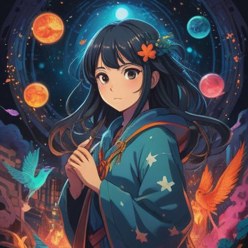 A spiritual lucky charm that enhances the joy of the soul, vibrant colors, intricate designs, ethereal atmosphere, harmonious energy flow, mystical symbols, serene nature backdrop, uplifting and positive vibes, 4k