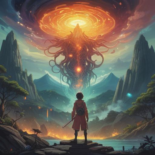 A spiritual representation of good signs brought by