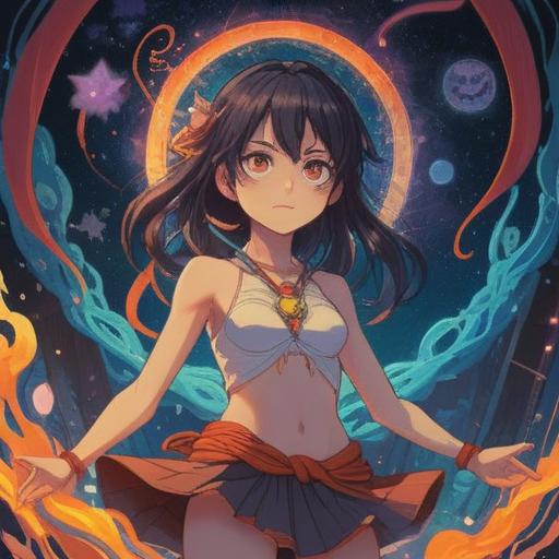 A mystical illustration depicting spiritual signs related to pelvic misalignment, subtle glowing energies, vibrant auras surrounding the body, symbols of balance and harmony, nature elements like trees and flowing water, ethereal light illuminating the scene, an aura of serenity and awareness, 4k