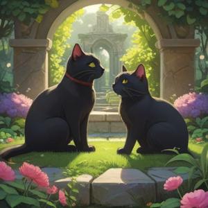 黒猫が二匹いる時のスピリチュアルな意味を解説