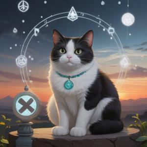 黒と白の猫がもたらすスピリチュアルな意味を解説