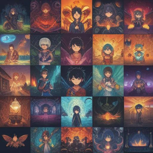 A visually organized collection of various topics, neatly arranged in a grid format, colorful icons representing each topic, clear headings and bullet points, modern design aesthetics, informative layout, engaging visuals, easy to comprehend, suitable for presentations or educational materials, high resolution